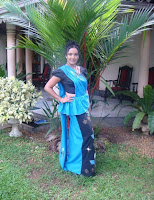 Sunalie Ratnayake with Saree