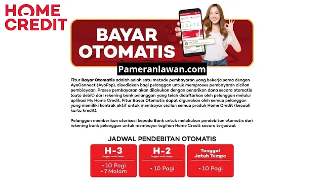 cara bayar Home Credit lewat BRImo