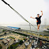 Guinness World Record Holder Takes Daring Rope Walk Across Lagos Bridge 