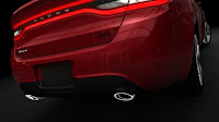 Dodge Dart (2013) Rear Side Detail