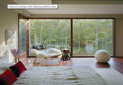 Desain kamar tidur rumah mewah minimalis lantai dasar