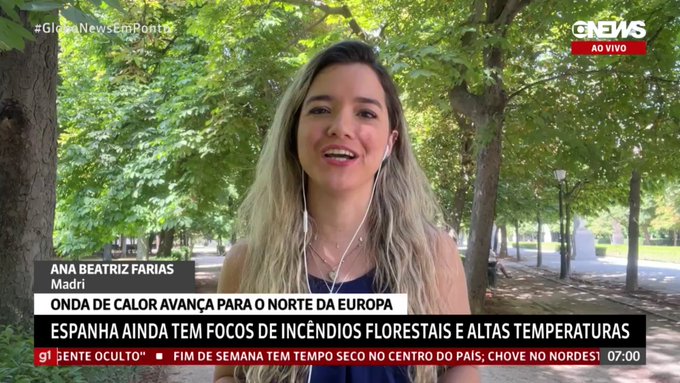 Hans Donner vira apresentador de TV, Fábia Oliveira