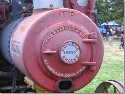 IMG_7977 Russell & Company Traction Engine 15820 at Antique Powerland in Brooks, Oregon on August 4, 2007