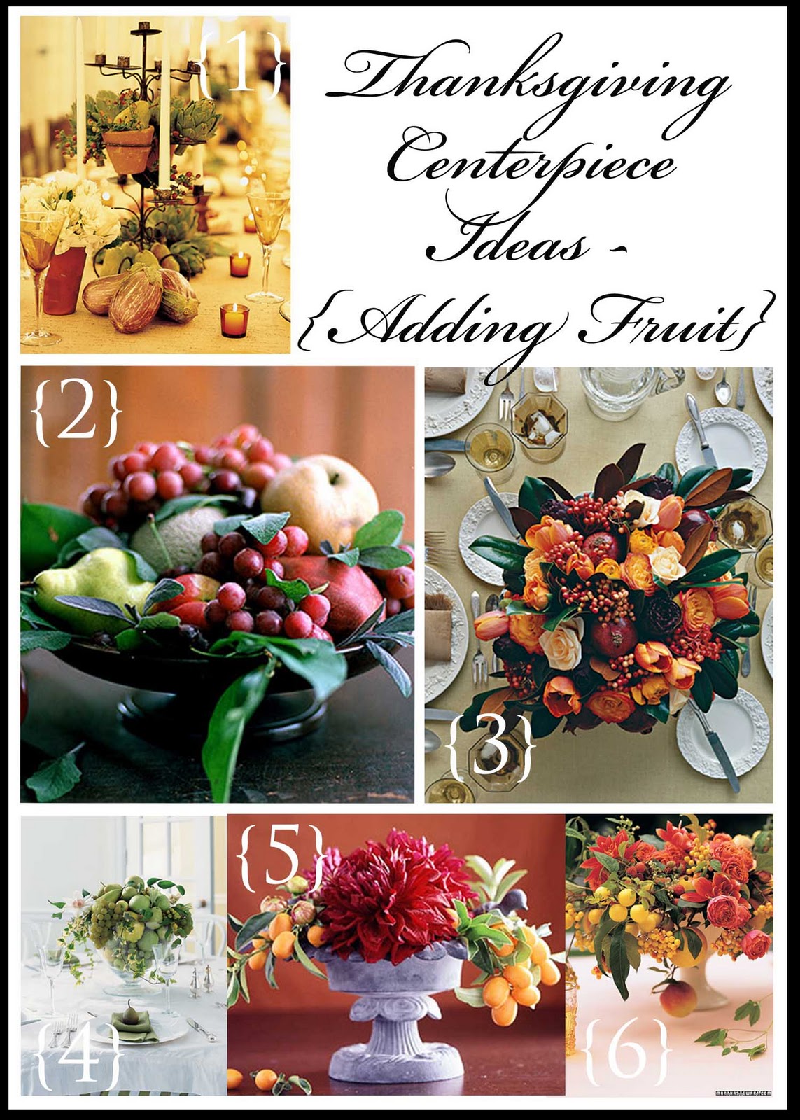 centerpieces ideas