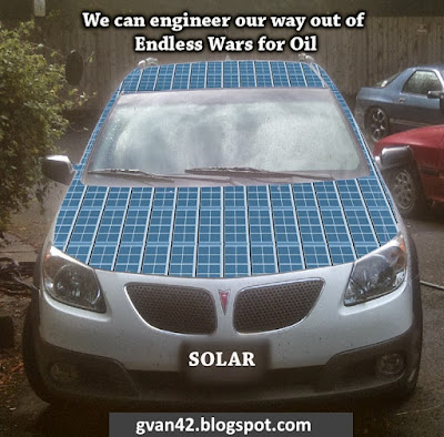 Photo of a Solar Car - Electric Vehicles are the Future - covered with solar cells