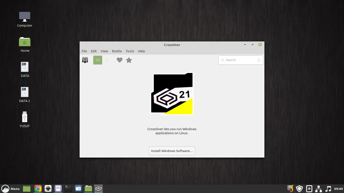 Cara Install CrossOver di Linux Mint