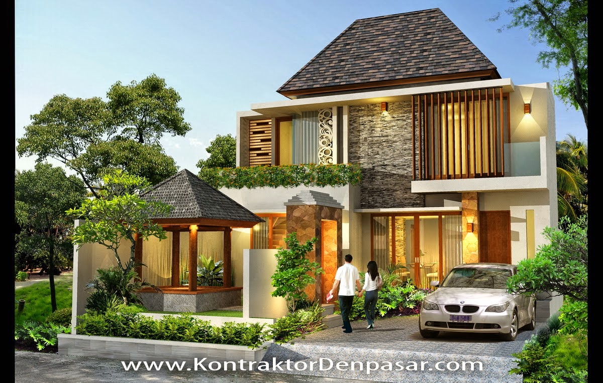 70 Desain  Rumah  Minimalis  Modern  2 Lantai Type 200 