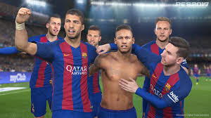 pes 2017 iso psp Barcelona 