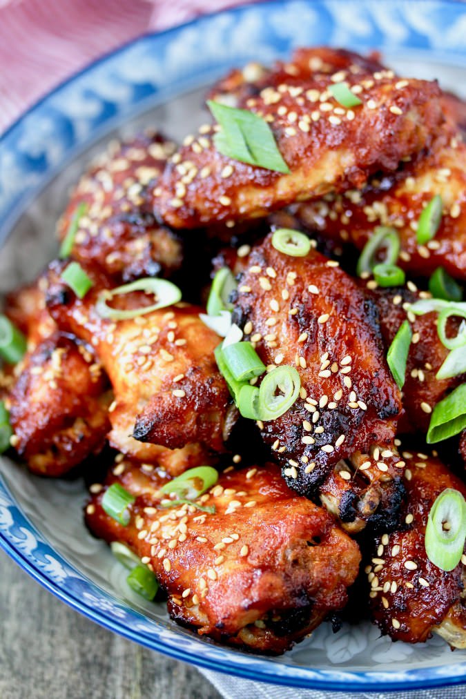 Air Fryer Korean-Style BBQ Chicken Wings