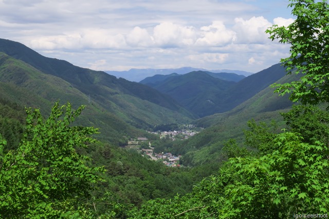 Old Nakasendo Highway south of Narai