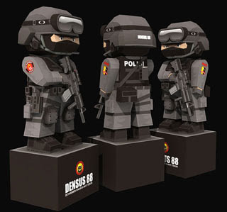 Special Detachment 88 Papercraft