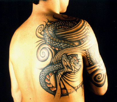 tribal tattoo japanese