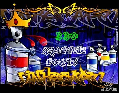 graffiti alphabet fonts. graffiti alphabet 3d graphic