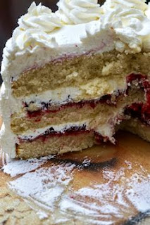 Berry Mascarpone Layer Cake: Savory Sweet and Satisfying