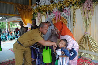 YAYASAN BAZMA GELAR KHITANAN MASSAL 2.195 ANAK MOMENT HUT PERTAMINA KE 62 TAHUN