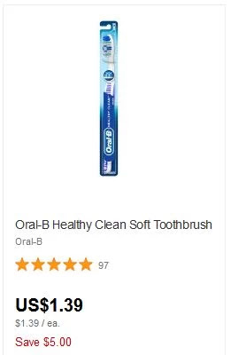 Almost FREE Oral-B Toothbrush CVS Deals