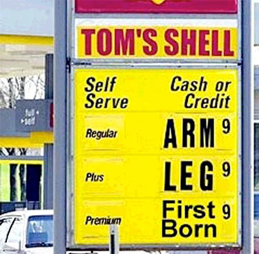 gas prices funny. gas prices funny signs.