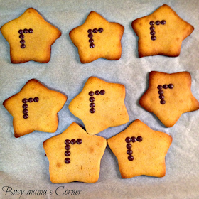 owl boy baptism cookies