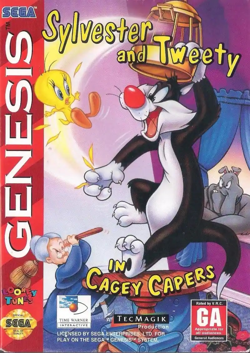Sylvester and Tweety in Cagey Capers