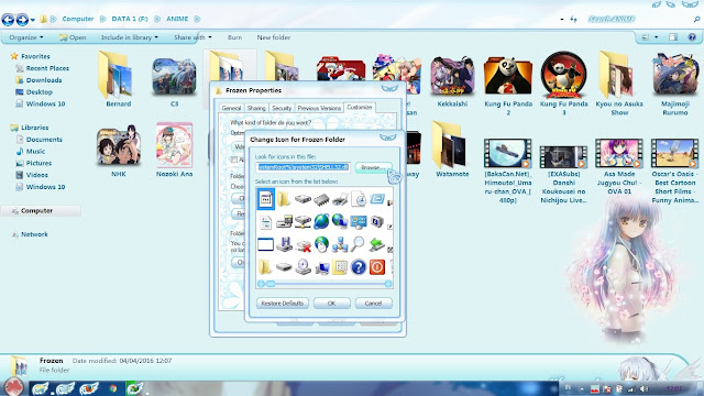 Cara Mengganti Icon Folder Pada Windows 7