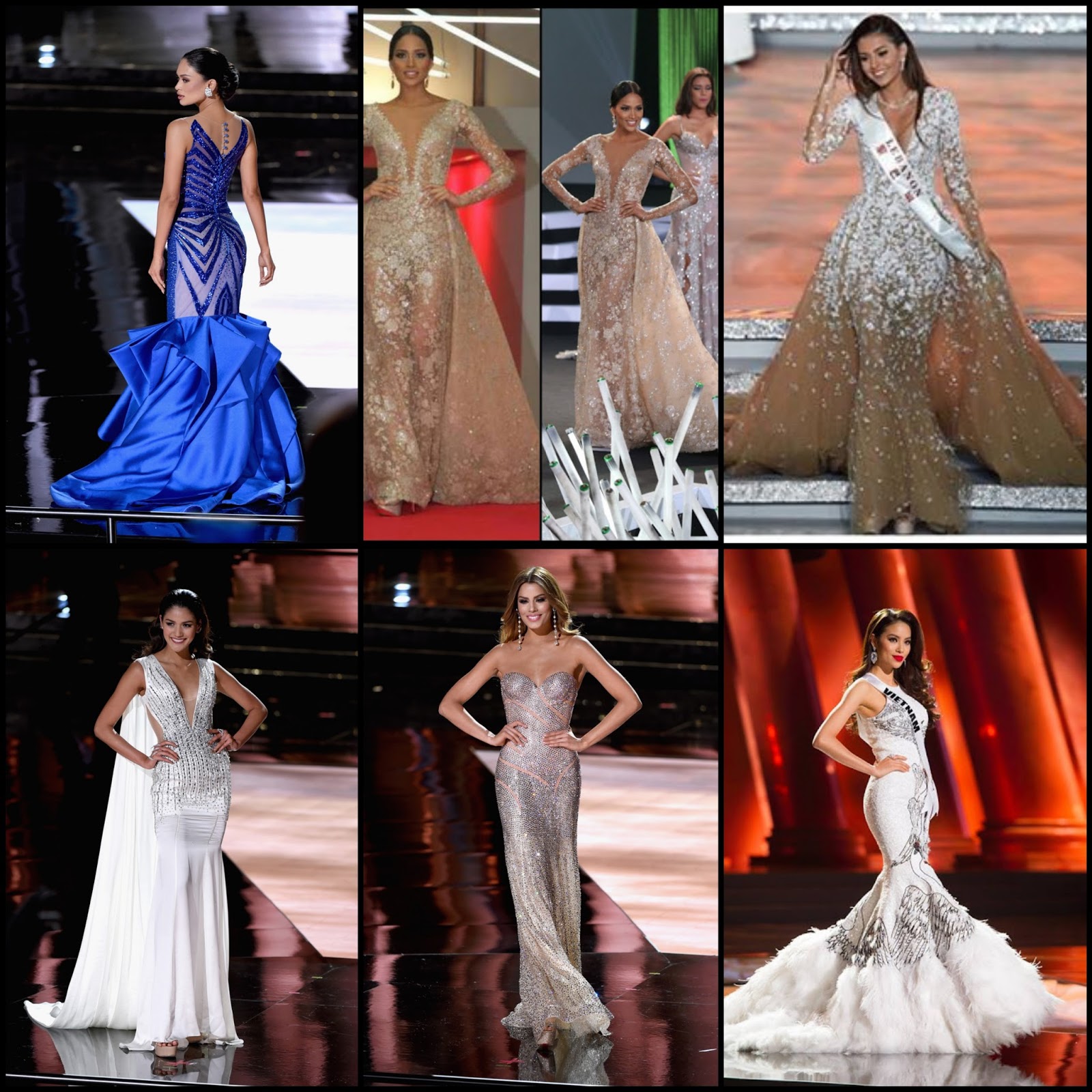 Nick Verreos: SASHES AND TIARAS.....MISS WORLD 2015 Finals EVENING GOWN  Recap!