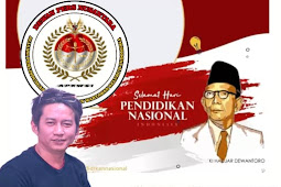 Ketua Umum Dewan Pers Nusantara APKWSI Peringati Hari Pendidikan Nasional