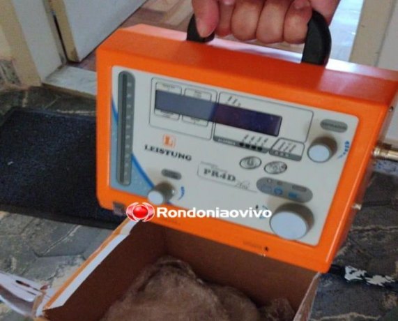 OPERAÇÃO FÔLEGO: Respirador furtado de hospital em RO foi vendido por R$ 18 mil em MG