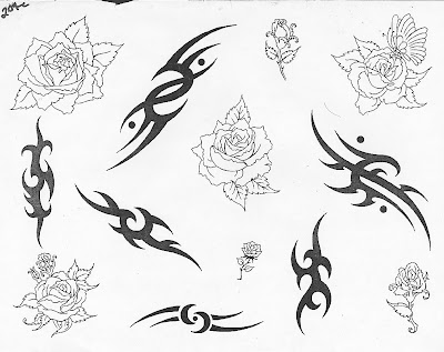 star tribal tattoos. tattoo Star Tribal Tattoos for