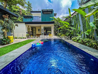 Villa KML bintang ( Private Pool Unik ) Kampung Daun