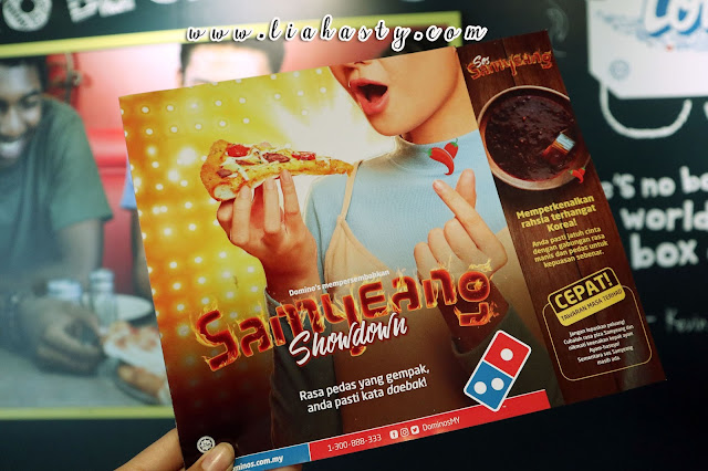 Menu Terbaru Piza Samyeang dan Ayam Hasayo dari Domino's Malaysia