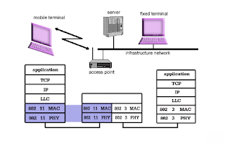 les couches du standart IEEE