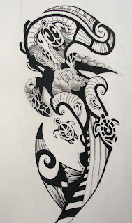 Style Maori Tattoo Design