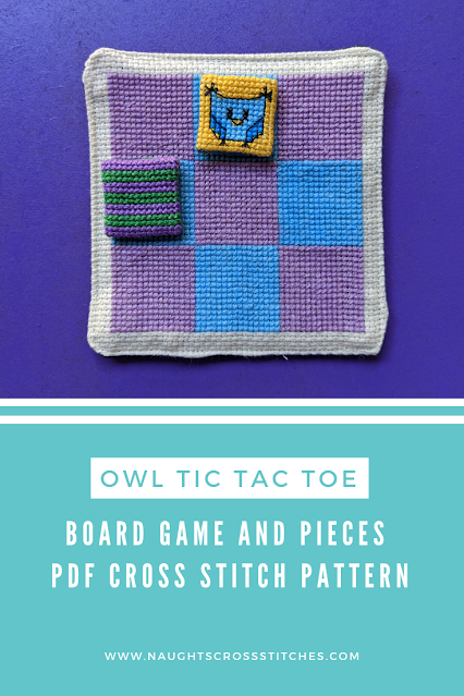 Owl Tic Tac Toe Board Game