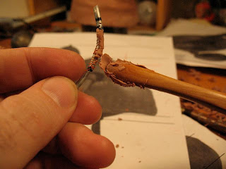Dave Pressler Making Stuff: ATTACHING CLAY TO AN ARMATURE ...