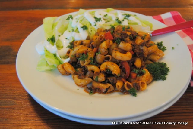 Sloppy Joe Casserole at Miz Helen's Country Cottage