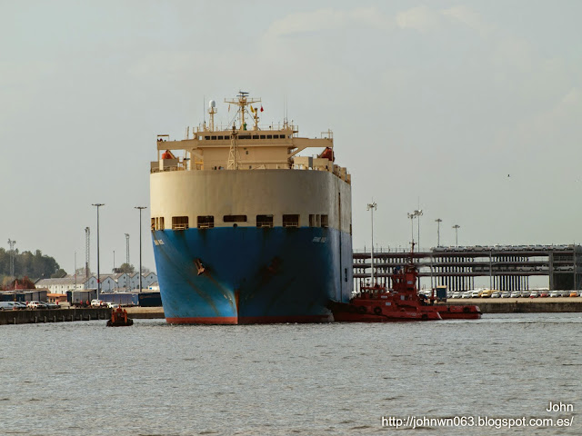 fotos de barcos, imagenes de barcos, Ro-Ro, grand race, vehicles carrier, bouzas, vigo