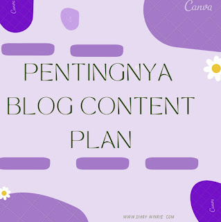 Judul pentingnya blog content plan