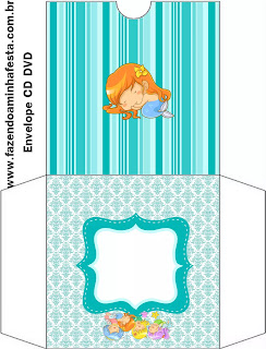 Baby Mermaid: Free Printable Candy Bar Labels.