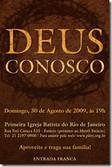 CONVITE CULTO 30 08 09