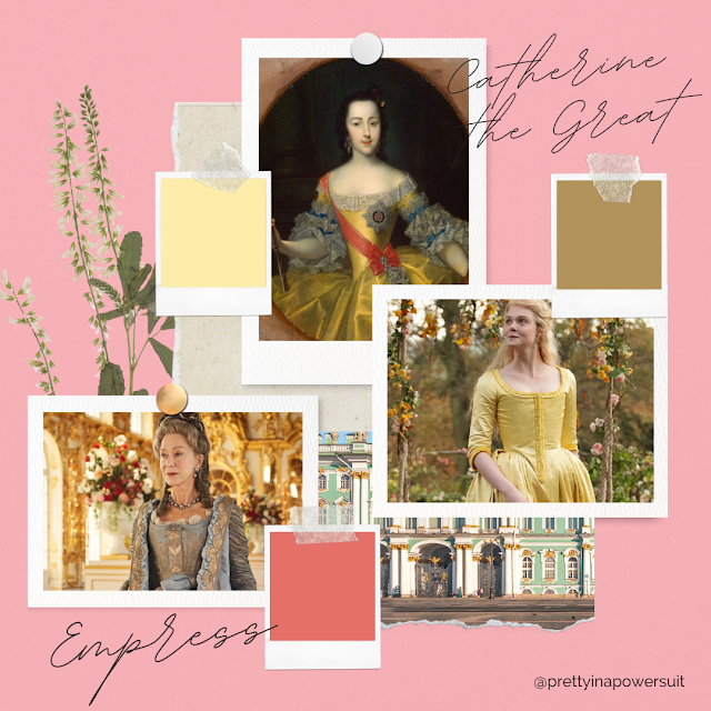 Catherine the Great style collage