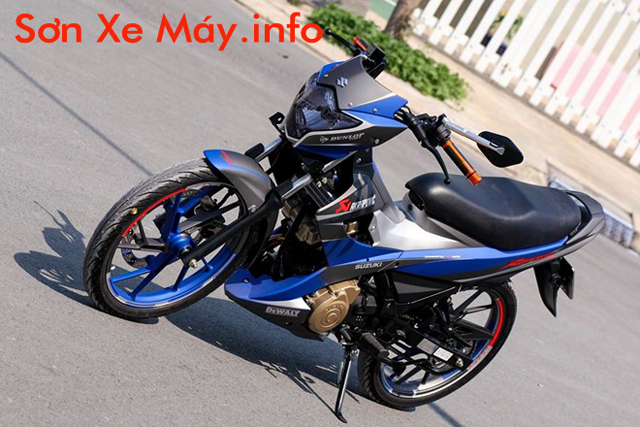 Sơn xe Suzuki Raider 150 cực đẹp