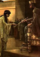 Então, pensou em matar Mardoqueu e acabar com toda a raça dos judeus. A história continua mostrando que Ester arrisca a vida, vai à presença do Rei e denuncia Amã como o maior conspirador contra o Rei.