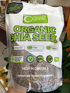 Hạt Chia Úc High In Omega 3 Absolute Organic dạng túi