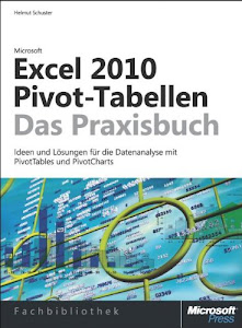 Microsoft Excel 2010 Pivot-Tabellen - das Praxisbuch. Ideen und Lösungen für die Dateanalyse mit PivotTables und PivotCharts