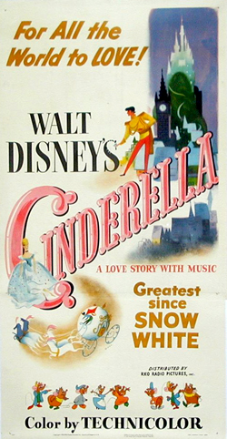 Justin s Kartoon Korner Disneyear Cinderella  1950 