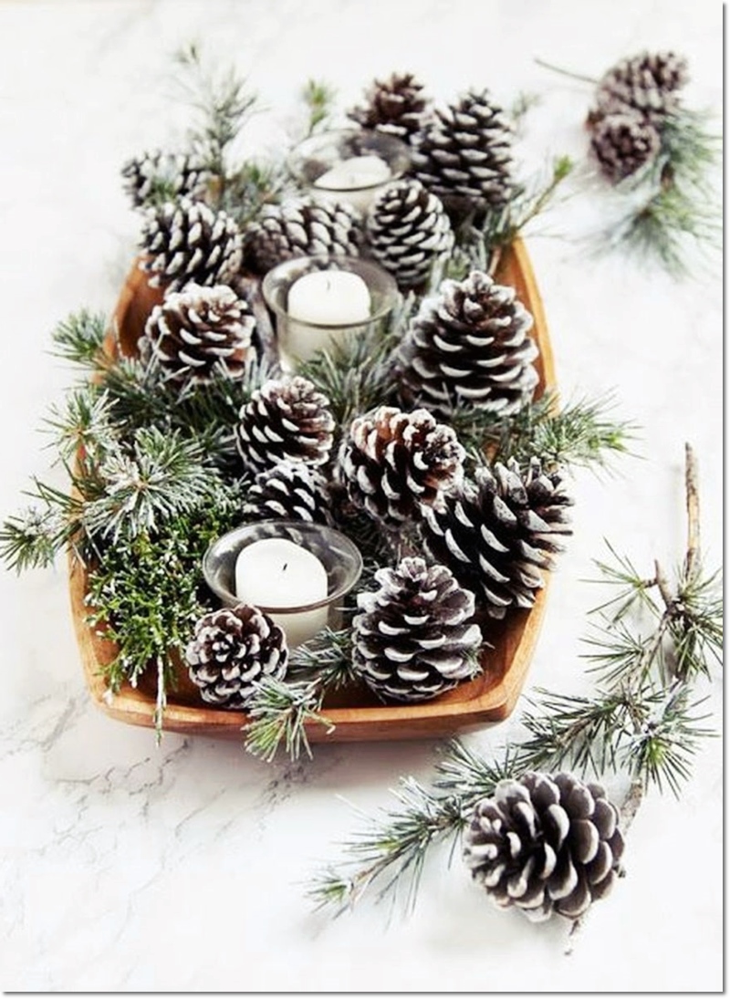 Christmas Pine Cone, Decoration, Craft