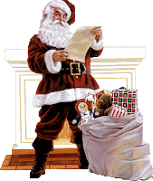 Gambar Animasi Santa Clause