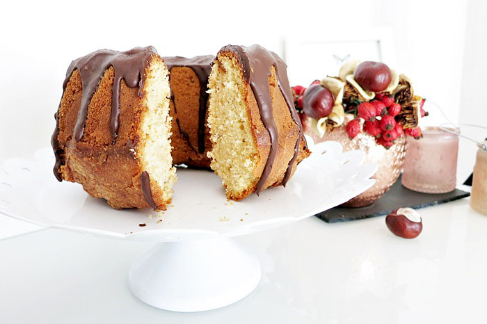 Erdnussbutter Gugelhupf [Peanut Butter Bundt Cake]