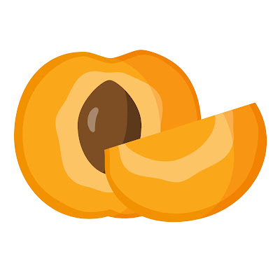 70+ Cartoon images of Apricot fruit