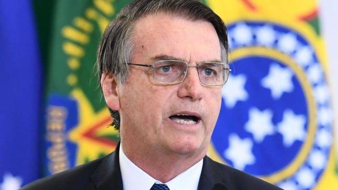 Bolsonaro critica Glenn Edward Greenwald